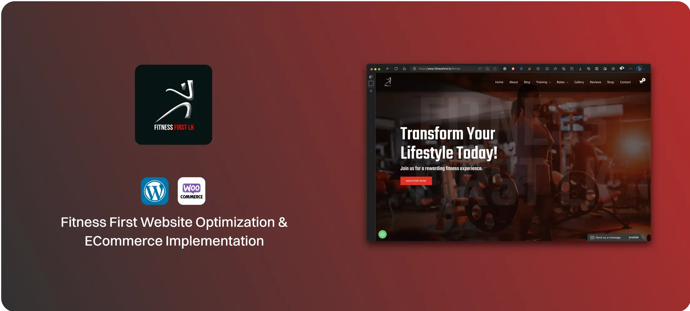 FitnessFirst Website Preview